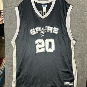 NBA San Antonio Spurs Legendary Pristine Condition Manu Ginobili Jersey XXL